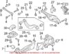 Genuine VW/Audi VW Control Arm – Rear Upper 5Q0505323D