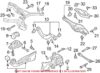 Genuine VW/Audi VW Suspension Control Arm Bushing – Rear 5Q0505553