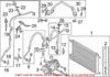 Genuine VW/Audi VW A/C Refrigerant Pressure Sensor 4H0959126B