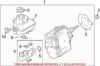 VW Brake Master Cylinder Reservoir 5QE611301