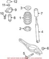 VW Coil Spring – Rear 5QM511115E
