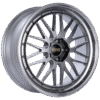 BBS LM 20x10.5 5x114.3 ET35 Diamond Black / Diamond Cut Lip Wheel PFS/Clip Required