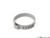 Steering rack boot clamp