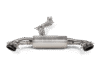 Akrapovic 2020+ Audi RS Q8 (M4) Evolution Line Cat Back (Titanium) w/Carbon Fiber/Titanium Tips
