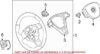 VW Turn Signal / Combination Lever 6C0959442G ICX – Genuine VW/Audi