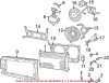 VW Expansion Tank 701121407C