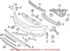VW Seat Clip (Lagoon) 701867299J51