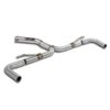 Supersprint VW GOLF VII Rear pipe "Y-Pipe" Right - Left (Muffler delete)