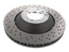 Porsche Disc Brake Rotor – Front Passenger Side (Cross-Drilled) 98135140680