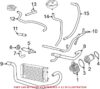 VW Engine Coolant Hose 7D0121073P
