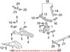 Genuine VW/Audi VW Control Arm – Rear Driver Side Upper Rearward 7L0505397