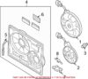 Genuine VW/Audi VW Bumper Impact Beam Bracket – Front 7L0805517