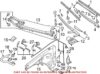 VW Windshield Wiper Linkage 7L0955601C