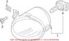 VW Foglight Assembly – Passenger Side 7L5941700D
