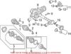 Genuine VW/Audi VW Differential Housing Insulator – Rear 7L6525337