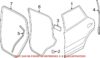 Door Seal – Rear Outer (Black)