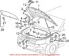 VW Hood Lift Support 7P6823359A