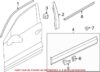 VW Side Skirt – Front Passenger Side (Primed/Chrome) 7P6854940MGRU