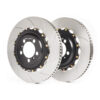 GiroDisc Audi B9 S4/S5/SQ5 Zinc Plated Slotted Front 2-Piece Rotors
