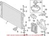 Genuine VW/Audi Radiator Mount Bracket 80A121261A