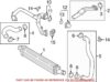 Genuine VW/Audi Turbocharger Intercooler Pipe – Passenger Side 80A145738D