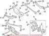 Genuine VW/Audi Lateral Arm – Rear Driver Side Rearward 80A501529A