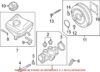 Genuine VW/Audi Brake Master Cylinder 80A611021B – Genuine VW/Genuine VW/Audi