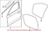 Genuine VW/Audi Door Seal – Front Driver Side Outer