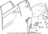 Genuine VW/Audi Window Channel – Rear Driver Side