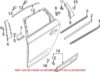 Genuine VW/Audi Door Applique – Rear Passenger Side Rearward 80A839904B5FQ