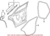 Genuine VW/Audi Door Seal – Rear Passenger Side Outer 80A839912B
