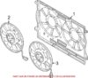Engine Cooling Fan Motor – Front Driver Side