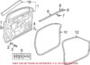 Genuine VW/Audi Door Seal – Front Passenger Side Outer