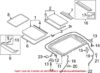 Genuine VW/Audi Sunroof Seal