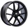 BBS CI-R 19x9 5x112 ET42 Satin Black Polished Rim Protector Wheel -82mm PFS/Clip Required