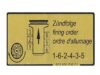JP GROUP DANSK Firing Order Decal 1601500606