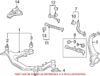 Genuine VW/Audi VW Steering Knuckle – Front Driver Side (75mm) 8D0407257AL