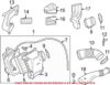 Genuine VW/Audi Engine Air Intake Hose 8E0129604G