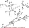 Genuine VW/Audi VW Exhaust Hanger 8E0253144J