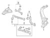 Genuine VW/Audi Suspension Link – Rear Passenger Side Upper Rearward 8E0407510Q