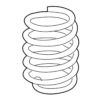 Genuine VW/Audi Coil Spring – Front (Sport) 8E0411105EG