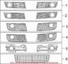 Grille – Front Driver Side Lower