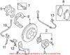 Genuine VW/Audi ABS Wheel Speed Sensor – Front 8E0927803A