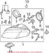 Genuine VW/Audi Headlight Assembly – Front Driver Side 8E0941029BA
