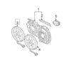Genuine VW/Audi Auxiliary Cooling Fan Assembly 8E0959455N