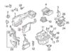 Genuine VW/Audi A/C Evaporator Core 8E1820103A