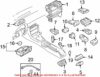 Genuine VW/Audi Convertible Top Switch 8H0959727B5PR