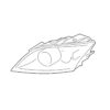 Genuine VW/Audi Headlight Assembly – Driver Side (Xenon) 8J0941029G