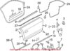 Genuine VW/Audi Door Seal – Front Driver Side Outer 8J8831707D