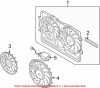 Genuine VW/Audi Engine Cooling Fan Shroud 8K0121207A